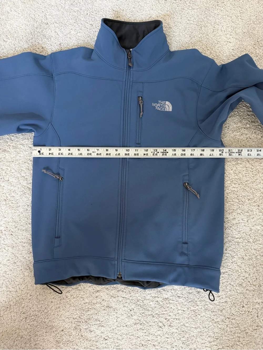The North Face Apex Slate Blue Softshell Jacket Men’s Small
